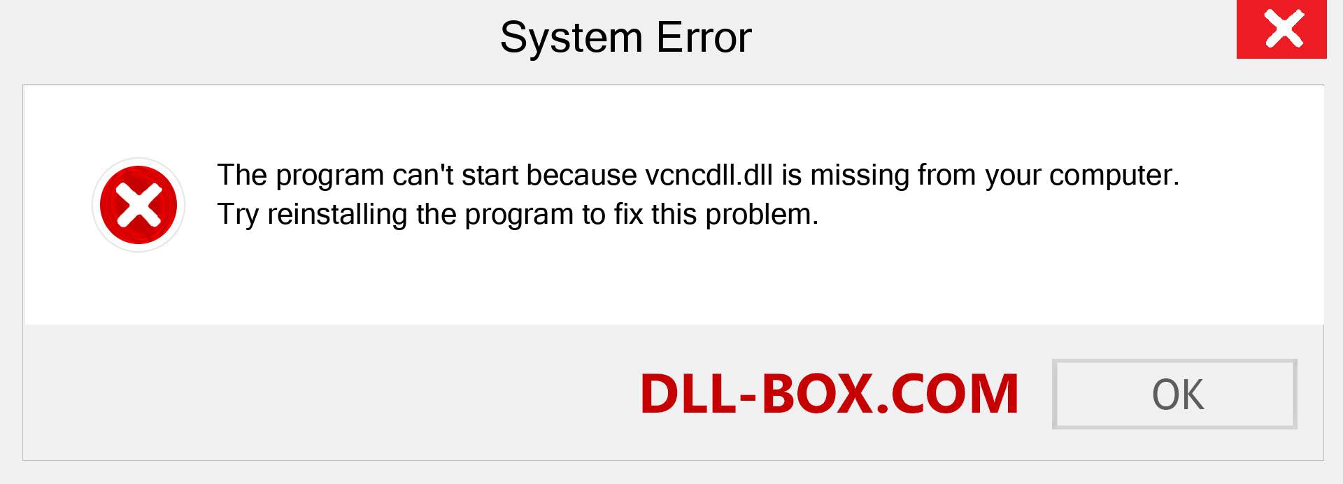  vcncdll.dll file is missing?. Download for Windows 7, 8, 10 - Fix  vcncdll dll Missing Error on Windows, photos, images